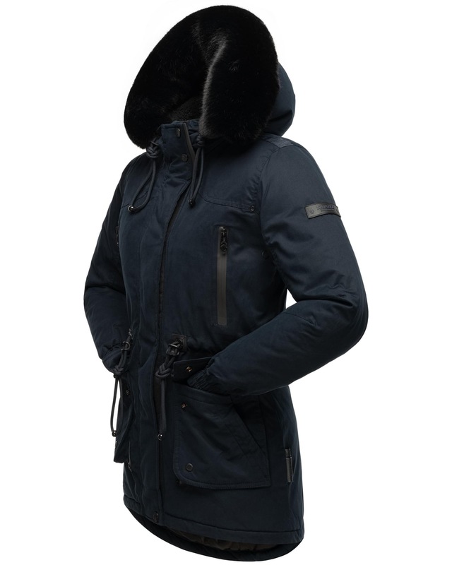 Marikoo Wintermantel »Olessaa« Sportlicher Baumwoll-Parka für den Winter