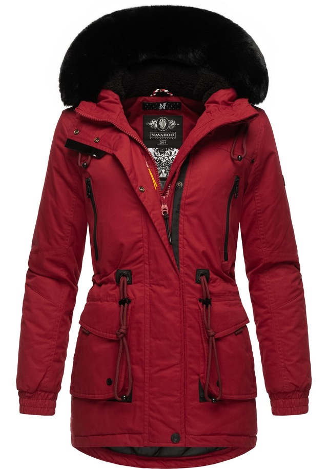 Marikoo Wintermantel »Olessaa« Sportlicher Baumwoll-Parka für den Winter