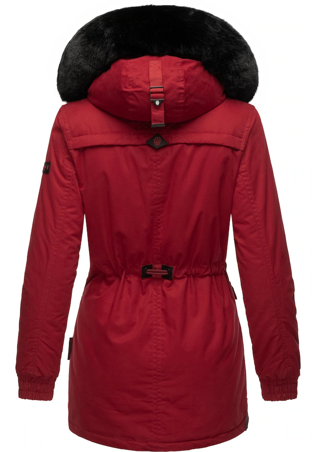 Marikoo Wintermantel »Olessaa« Sportlicher Baumwoll-Parka für den Winter