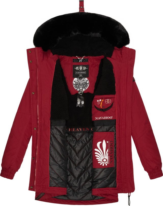 Marikoo Wintermantel »Olessaa« Sportlicher Baumwoll-Parka für den Winter