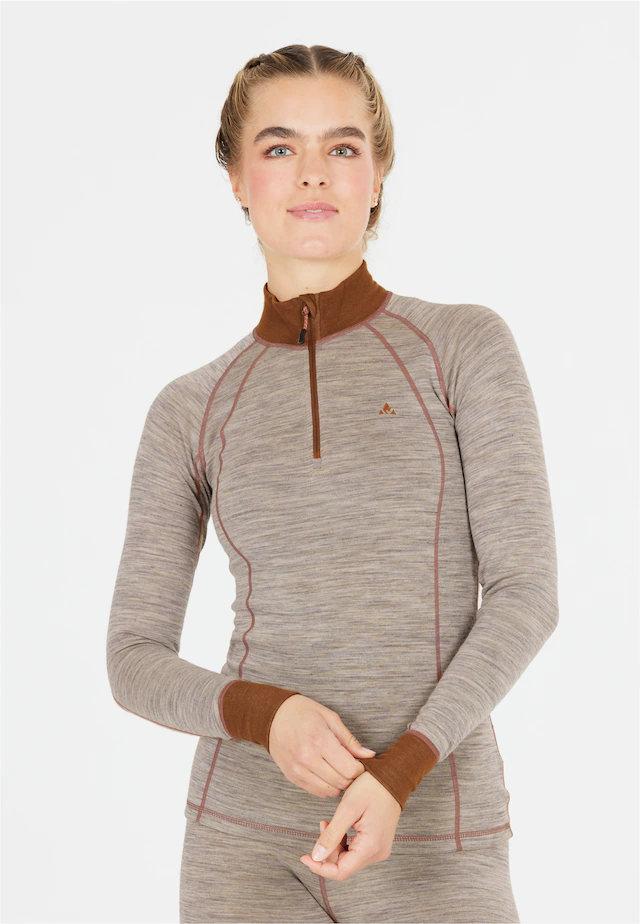 WHISTLER Funktionsshirt »Candee« mit praktischem Reißverschluss