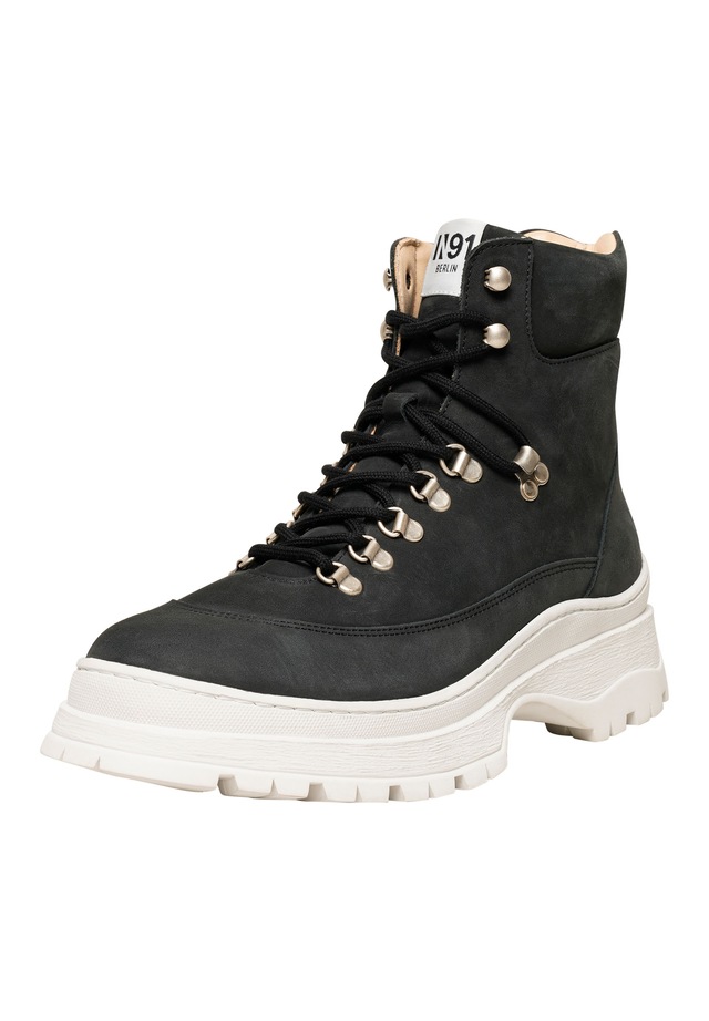 N91 Schnürboots »Style Choice FI Businessschuh« Herren Schnürboots Leder handgefertigt, Hikingboots