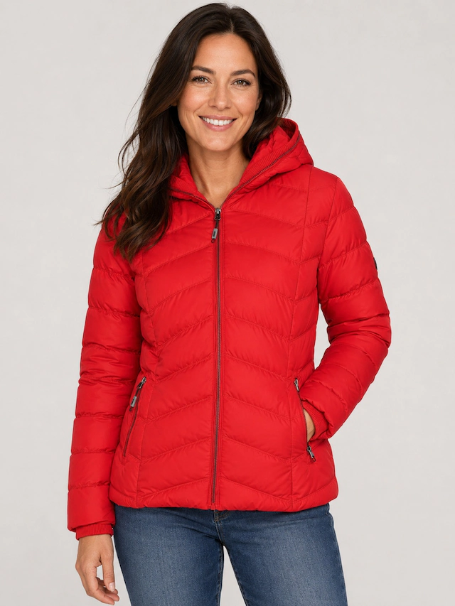 LPO Steppjacke »GILMOUR MELVILLE II Women« mit Kapuze auch in Großen Größen erhältlich