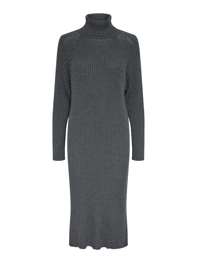 Y.A.S Strickkleid »YASMAVI KNIT MIDI ROLLNECK DRESS«