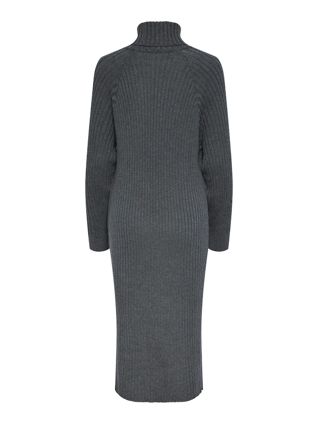 Y.A.S Strickkleid »YASMAVI KNIT MIDI ROLLNECK DRESS«