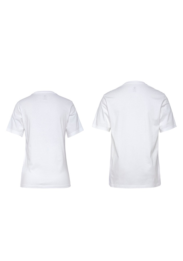 Converse T-Shirt »Unisex GO-TO STAR CHEVRON LOGO STANDARD-FIT« mit Rundhalsausschnitt, aus Baumwolle