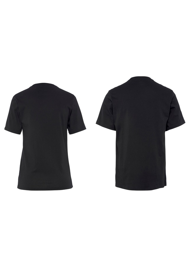 Converse T-Shirt »Unisex GO-TO STAR CHEVRON LOGO STANDARD-FIT« mit Rundhalsausschnitt, aus Baumwolle