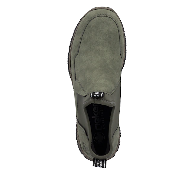 Rieker Schlupfboots Slipper, Slip-on Sneaker, Stiefelette mit MemoSoft-Innensohle
