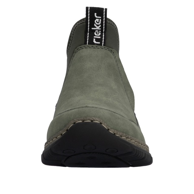 Rieker Schlupfboots Slipper, Slip-on Sneaker, Stiefelette mit MemoSoft-Innensohle