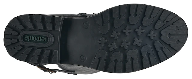 Remonte Winterstiefel , Blockabsatz, Langschaftstiefel, Wechselfußbett, XL-Schaft