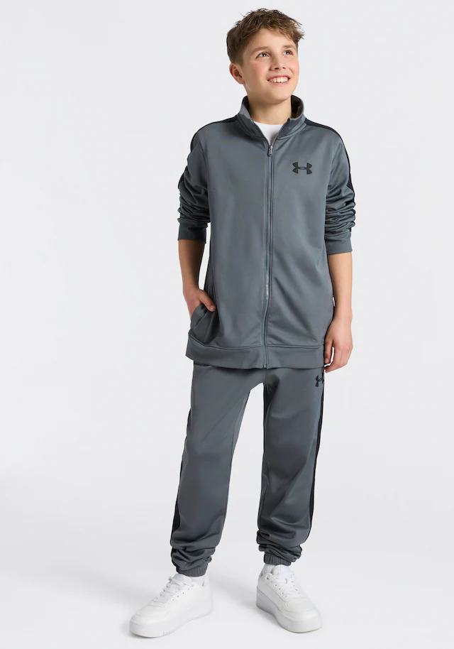 Under Armour® Trainingsanzug »UA Rival Knit Track Suit« weiches, innen angerautes Material, schnell trocknendes Polyester