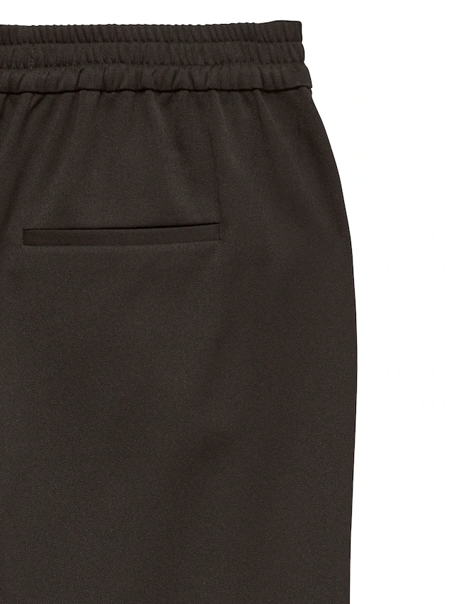 Vero Moda Anzughose »VMMAYA MR STRAIGHT SOLID PANT« Materialmix, mit Stretch, mide rise, straight fit