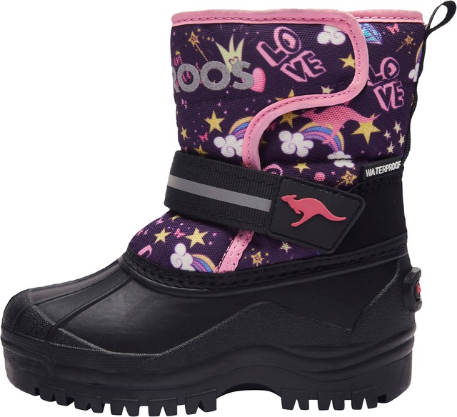 KangaROOS Winterstiefel »K-Shell II« Snowboots, Winterboots, Winterschuhe, mit Klettverschluss