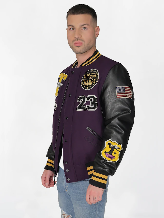TOP GUN Collegejacke »TG20213031«