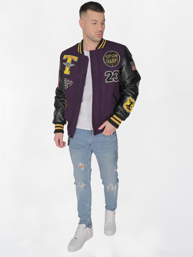 TOP GUN Collegejacke »TG20213031«