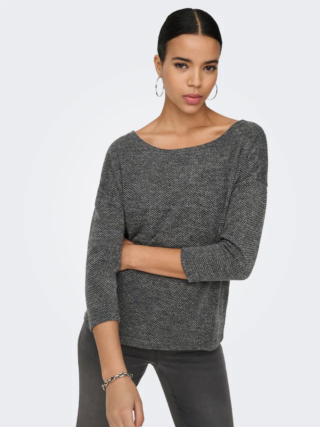 ONLY 3/4-Arm-Shirt »ONLALBA 3/4 TOP JRS NOOS«