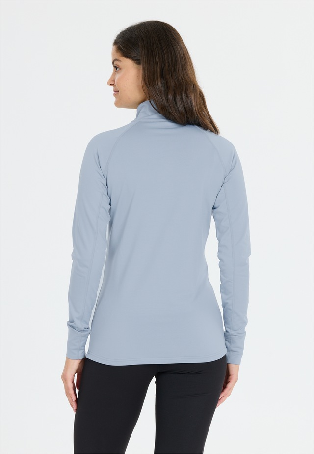 WHISTLER Langarmshirt »Blume« 1 Stk. mit Reißverschluss und Stehkragen