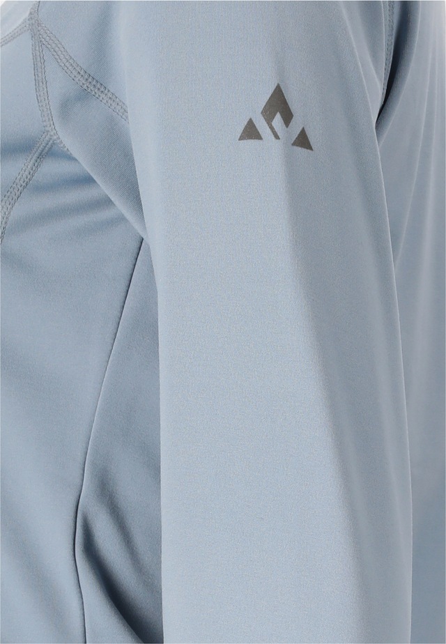WHISTLER Langarmshirt »Blume« 1 Stk. mit Reißverschluss und Stehkragen