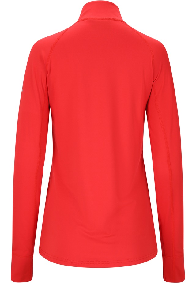 WHISTLER Langarmshirt »Blume« 1 Stk. mit Reißverschluss und Stehkragen