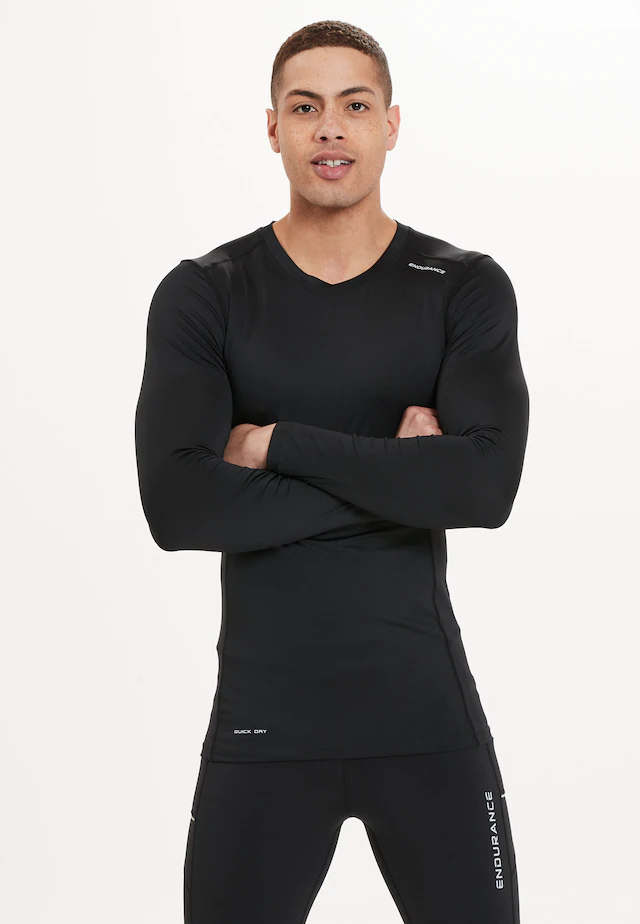 ENDURANCE Funktionsshirt »Power« 1 Stk. mit luftigen Mesh-Einsätzen