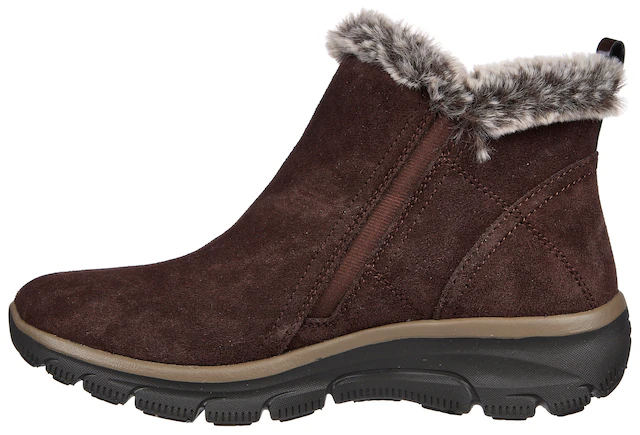 Skechers Winterboots »EASY GOING - HIGH ZIP« Winterschuh mit Fellimitatkragen