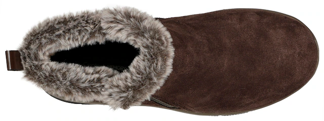 Skechers Winterboots »EASY GOING - HIGH ZIP« Winterschuh mit Fellimitatkragen