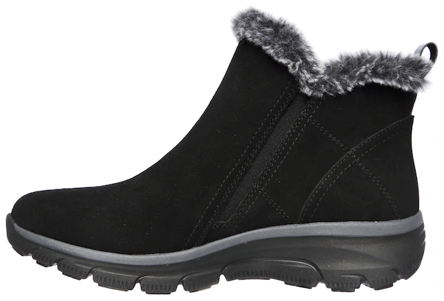 Skechers Winterboots »EASY GOING - HIGH ZIP« Winterschuh mit Fellimitatkragen