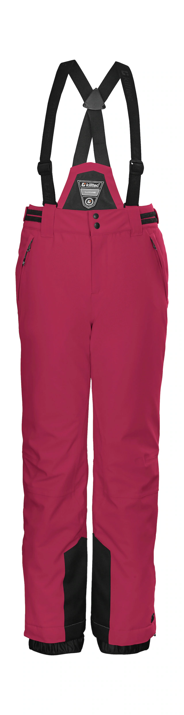Killtec Skihose »KSW 77 GRLS SKI PNTS« wasserdicht, atmungsaktiv, abnehmbarer Latz, verst. Seitenriegel