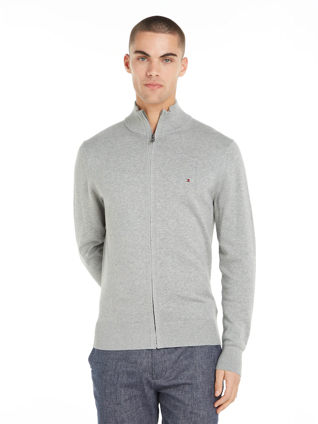 Tommy Hilfiger »PIMA ORG CTN CASHMERE ZIP THRU«