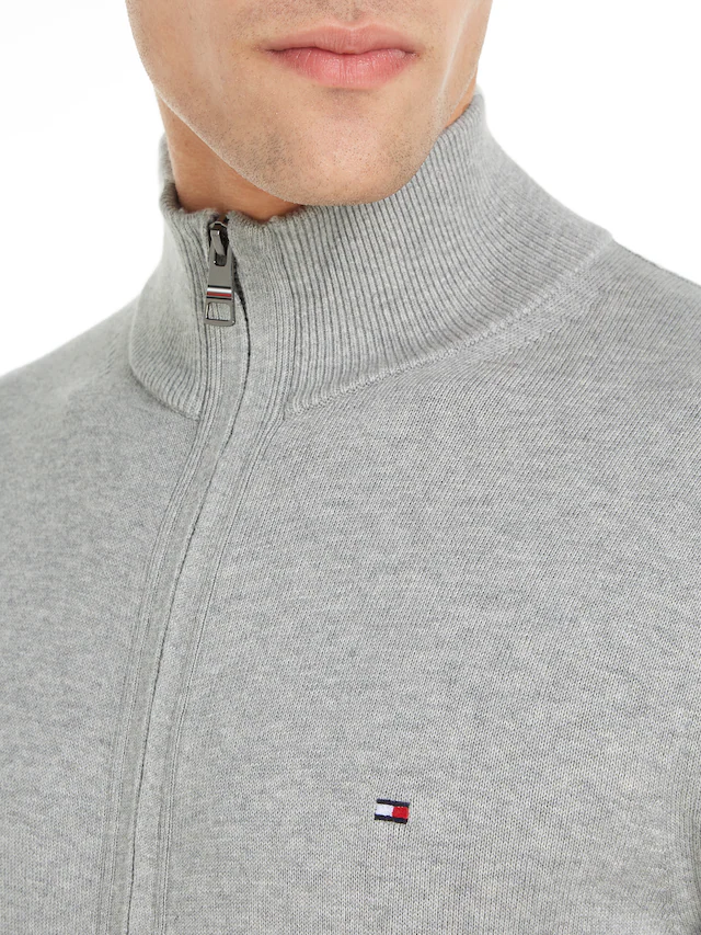 Tommy Hilfiger »PIMA ORG CTN CASHMERE ZIP THRU«