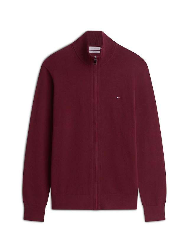 Tommy Hilfiger »PIMA ORG CTN CASHMERE ZIP THRU«
