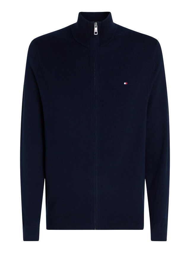 Tommy Hilfiger »PIMA ORG CTN CASHMERE ZIP THRU«