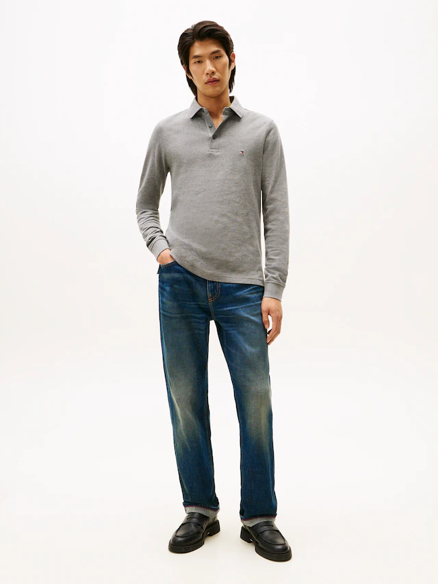 Tommy Hilfiger Langarm-Poloshirt »1985 SLIM LS POLO«
