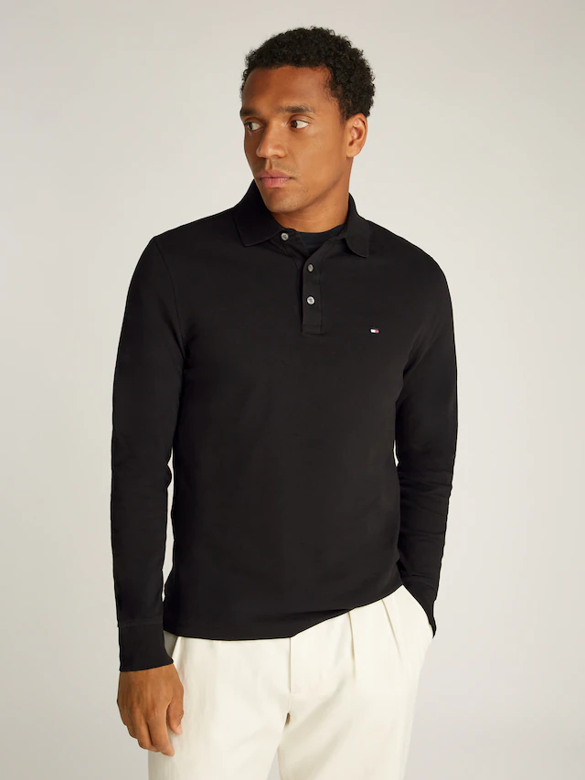 Tommy Hilfiger Langarm-Poloshirt »1985 SLIM LS POLO«