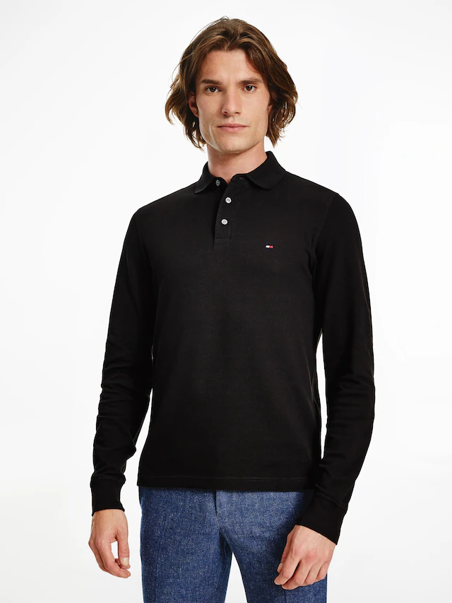 Tommy Hilfiger Langarm-Poloshirt »1985 SLIM LS POLO«