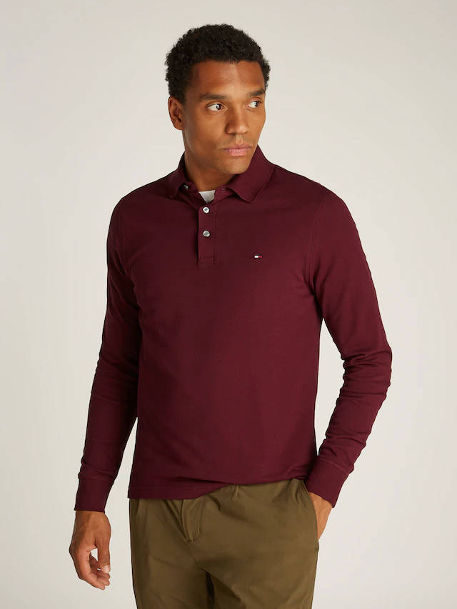 Tommy Hilfiger Langarm-Poloshirt »1985 SLIM LS POLO«