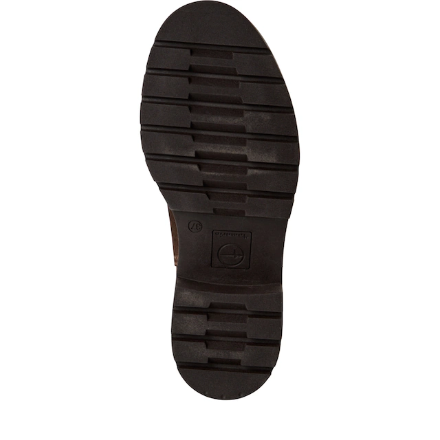 Tamaris Chelseaboots Blockabsatz, Plateau, Stiefelette zum Schlupfen