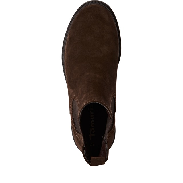 Tamaris Chelseaboots Blockabsatz, Plateau, Stiefelette zum Schlupfen