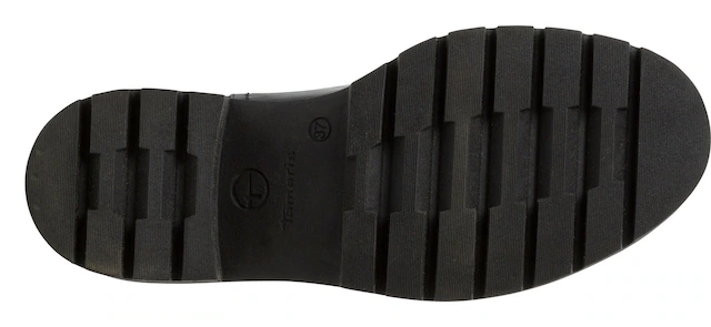 Tamaris Chelseaboots Blockabsatz, Plateau, Stiefelette zum Schlupfen