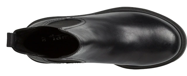 Tamaris Chelseaboots Blockabsatz, Plateau, Stiefelette zum Schlupfen