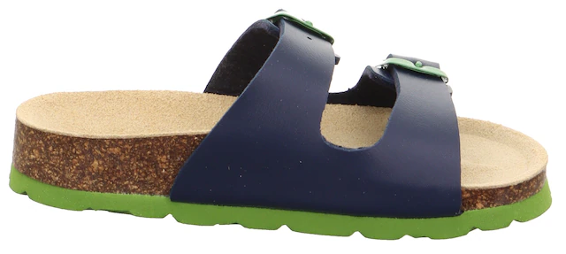 Superfit Pantolette »WMS: mittel« Schlappen, Hausschuh mit Schnallen, Größenschablone zum Download