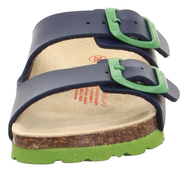 Superfit Pantolette »WMS: mittel« Schlappen, Hausschuh mit Schnallen, Größenschablone zum Download