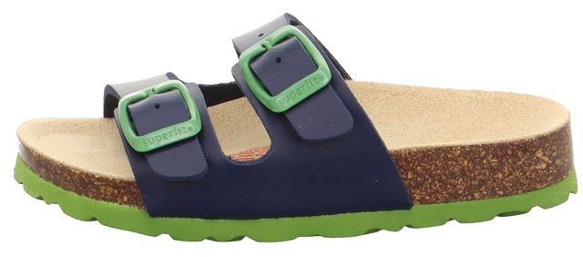 Superfit Pantolette »WMS: mittel« Schlappen, Hausschuh mit Schnallen, Größenschablone zum Download