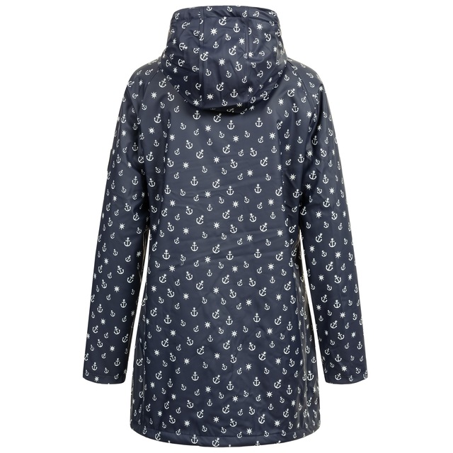ankerglut Regenjacke »Friesennerz #ankerglutwolke Regenmantel, Longjacket« mit Kapuze auch in Großen Größen erhältlich