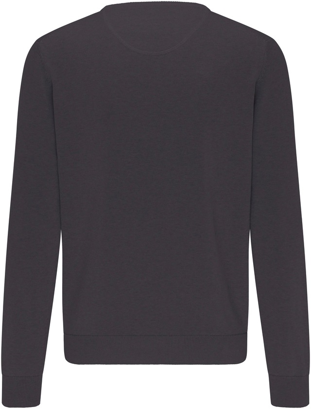 FYNCH-HATTON Strickpullover »FYNCH-HATTON Langarmpullover« mit Logostickerei