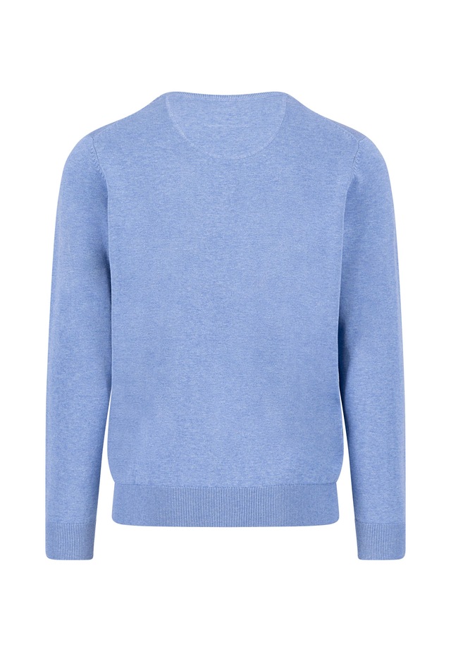 FYNCH-HATTON Strickpullover »FYNCH-HATTON Langarmpullover« mit Logostickerei