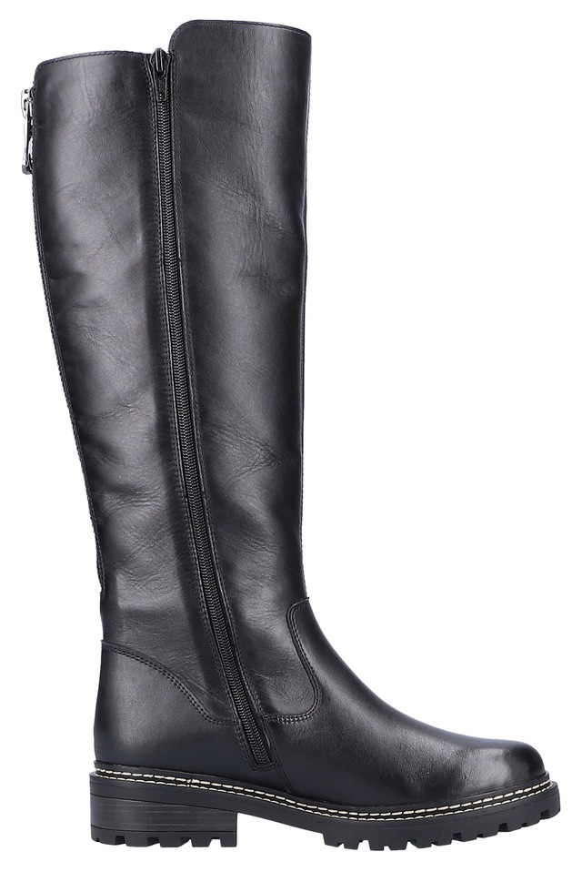 Remonte Stiefel , Blockabsatz, Businesschuh, Langschaftstiefel Innenreißverschluss