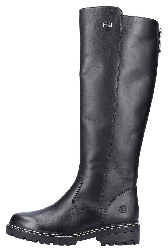 Remonte Stiefel , Blockabsatz, Businesschuh, Langschaftstiefel Innenreißverschluss