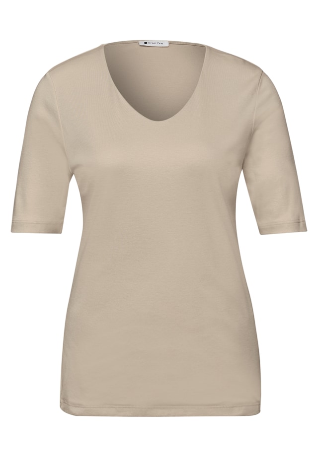 STREET ONE T-Shirt im soften Baumwoll-Mix
