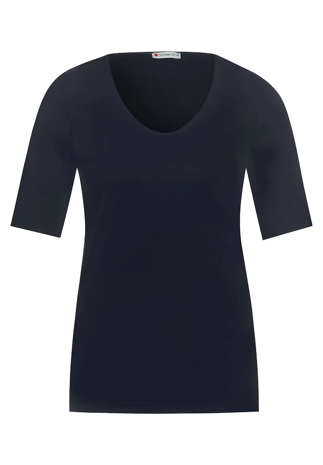 STREET ONE T-Shirt im soften Baumwoll-Mix